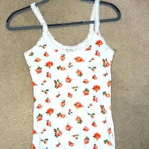 Abercrombie Floral Tanktop/Camisole Size Medium